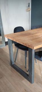 Industriële stalen tafelpoten, Ophalen, Gebruikt, 50 tot 100 cm, 50 tot 100 cm