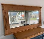 Grote spiegel met oud grenen lijst., Ophalen