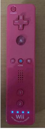 Nintendo wii motion plus controller roze, Spelcomputers en Games, Verzenden, 1 speler, Zo goed als nieuw, Vanaf 3 jaar