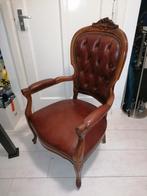 Twee stijlvolle lederen fauteuils, Ophalen