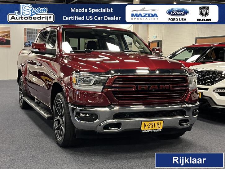 Dodge Ram 1500 5.7i V8 HEMI 400PK CREW CAB LARAMIE | LPG | L, Auto's, Dodge, Bedrijf, Te koop, RAM 1500, 4x4, ABS, Achteruitrijcamera