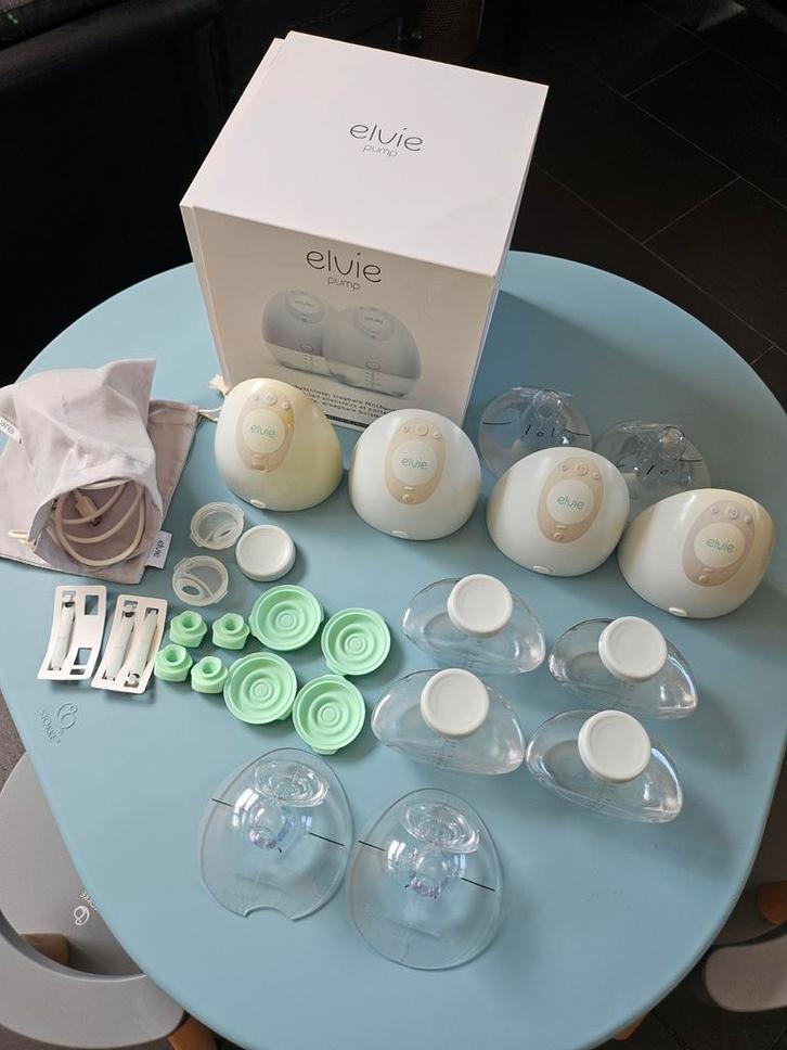 Elvie borstkolf pump 4 stuks, Kinderen en Baby's, Overige Kinderen en Baby's, Gebruikt, Ophalen of Verzenden