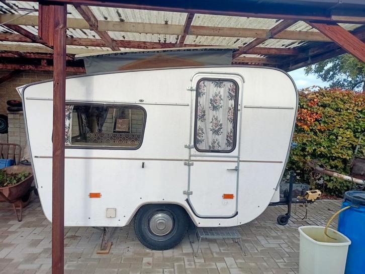 Oldtimer Otten Caravan, Caravans en Kamperen, Caravans, Particulier, 500 - 750 kg, Rondzit, Ophalen