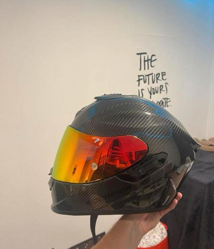 Scorpion Exo 1400 carbon L / NIEUW, Motoren, Kleding | Motorhelmen, Heren, Integraalhelm, M, Overige merken, Tweedehands, Ophalen of Verzenden