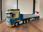 WSI DAF XF Zuidema Vierhuizen Steentrailer, Hobby en Vrije tijd, Modelauto's | 1:50, Wsi, Bus of Vrachtwagen, Zo goed als nieuw