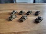 stuart m3 tanks, amerikanen, britten, flames of war, Hobby en Vrije tijd, Wargaming, Historisch, Figuurtje(s), Gebruikt, Ophalen of Verzenden