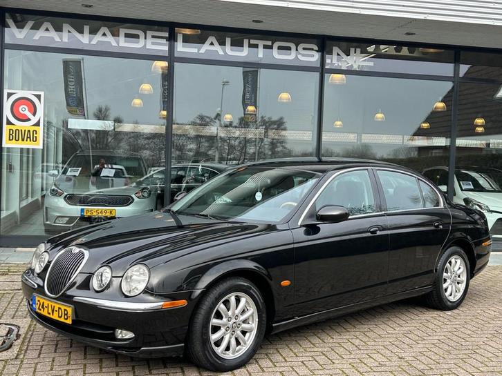 Jaguar S-type 2.5 V6 Executive Aut Leer Clima Cruise Elek. S, Auto's, Jaguar, Bedrijf, Te koop, S-Type, ABS, Airbags, Airconditioning