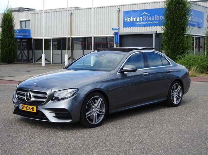 Mercedes-Benz E-klasse 350 d Prestige Plus Amg Panodak Hud, Auto's, Mercedes-Benz, Bedrijf, Te koop, E-Klasse, 360° camera, ABS
