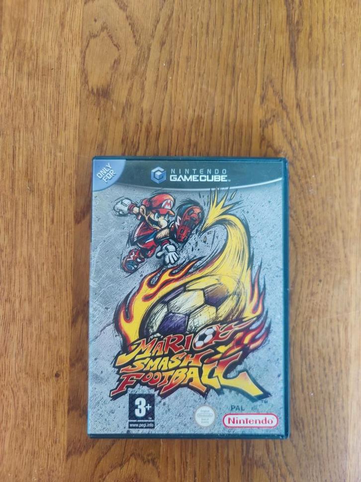 Mario Smash Football Gamecube compleet, Spelcomputers en Games, Games | Nintendo GameCube, Zo goed als nieuw, Sport, 3 spelers of meer