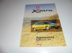 brochure Citroen Xsara accessoires  2000, Ophalen of Verzenden, Nieuw, Overige merken