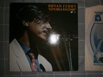 Bryan Ferry – Let's Stick Together. 1976 , Island Records LP beschikbaar voor biedingen