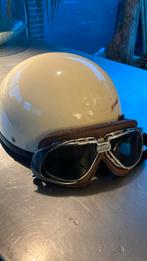 Retro scooter helm met bril maat XL, Ophalen of Verzenden, Gebruikt, Extra large of groter, Redbike