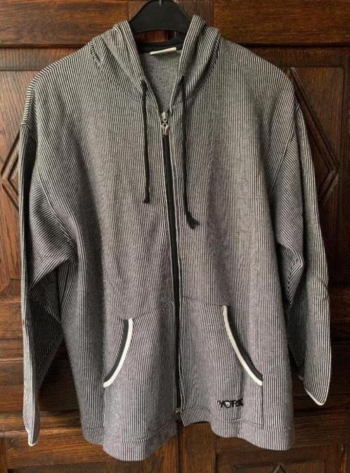 Zwart-wit geruit vest, damesvest capuchon; York Women; 40, Kleding | Dames, Truien en Vesten, Zo goed als nieuw, Maat 38/40 (M)