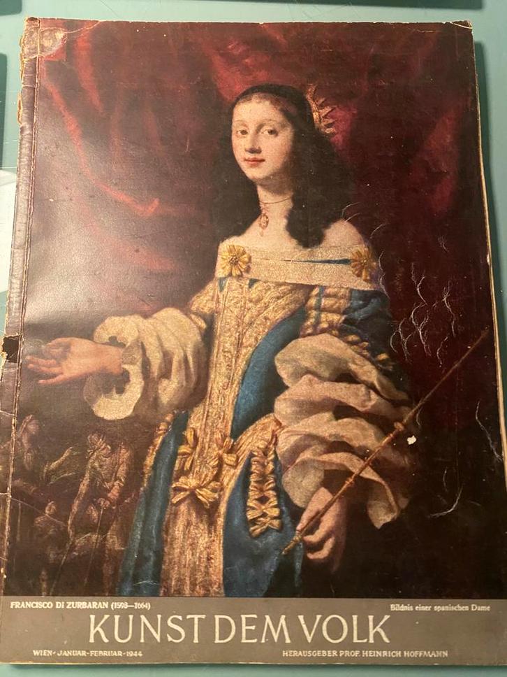 Kunst dem Volk, Wien, Januar–Februar 1944., Verzamelen, Militaria | Tweede Wereldoorlog, Boek of Tijdschrift, Nederland, Ophalen of Verzenden