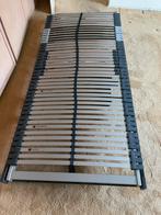 Auping: Elektrisch verstelbare lattenbodem, frame en matras, Ophalen, 90 cm, Eenpersoons, Zo goed als nieuw