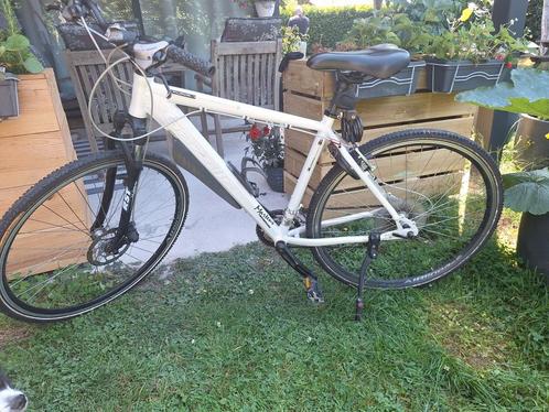 Gazelle Playa parlemoer wit/mat zwart, framemaat 50, Fietsen en Brommers, Fietsen | Mountainbikes en ATB, Zo goed als nieuw, Heren