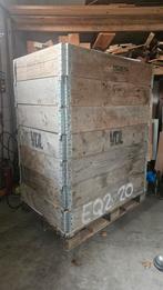 Palletwagen met wielen, opslag box., Ophalen, Doos, 100 cm of meer, 60 cm of meer