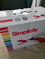Simplicity strokensnij machientje, Hobby en Vrije tijd, Ophalen of Verzenden, Gebruikt, Lint, Band of Elastiek