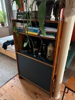 Vintage room divider boekenkast, Huis en Inrichting, Kasten | Boekenkasten, Ophalen, Met plank(en), Gebruikt, 100 tot 150 cm