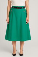 Basler lange rok - groen groene met riem - Nieuw 42 L eu, Kleding | Dames, Rokken, Maat 42/44 (L), Nieuw, Ophalen of Verzenden