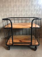 Dranken trolley, Huis en Inrichting, Tafels | Sidetables, Ophalen, 50 tot 100 cm, Zo goed als nieuw, 25 tot 50 cm