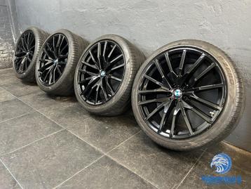 6-7mm! Originele BMW X5 X6 G05 G06 Style 742M 22 inch zwart  beschikbaar voor biedingen