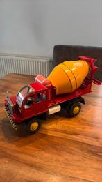 Blikken cement truck made in japan, Antiek en Kunst, Ophalen of Verzenden