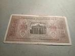 Wehrmacht betaal biljet 20 reichsmark, Ophalen of Verzenden, Duitsland
