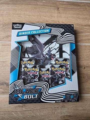 Pokémon Black Bolt Binder Collection - Nieuw! beschikbaar voor biedingen