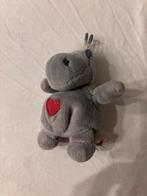 NICI Nijlpaard Hippo Sleutelhanger - Grijs met hartje!, Ophalen of Verzenden, Zo goed als nieuw, Overige typen