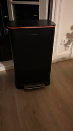 Homra Koniq Pedaalemmer 30L RVS met Geurfilter, Huis en Inrichting, Woonaccessoires | Prullenbakken, Ophalen, Met pedaal, 50 tot 75 cm