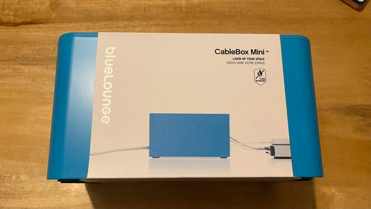 Bluelounge CableBox Mini – Net Kabelbeheer & Veiligheid, Computers en Software, Pc- en Netwerkkabels, Nieuw, Ophalen of Verzenden