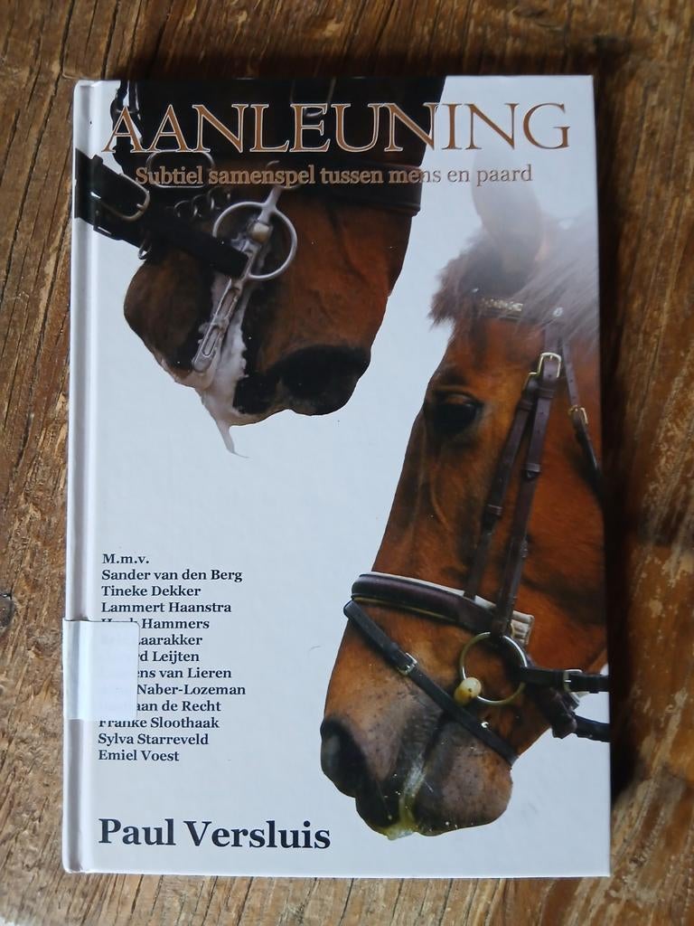 Paul versluis - Aanleuning, Ophalen of Verzenden, Zo goed als nieuw, Paarden of Pony's
