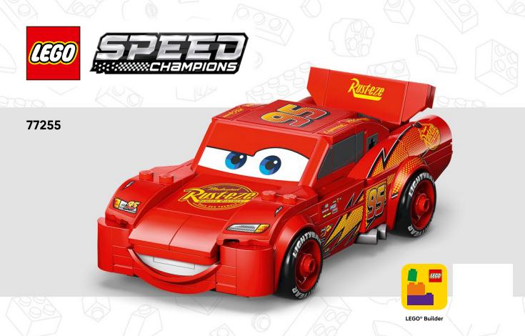 Lego| Speed Champions | Bliksem McQueen | 77255, Lego, Lego, Nieuw, https://legohouse.com/en-gb/info/contact-us/