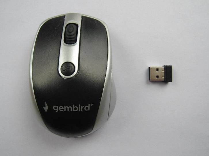 Gembird draadloze muis nieuw, Computers en Software, Muizen, Nieuw, Muis, Rechtshandig, Draadloos, Ergonomisch, Ophalen of Verzenden
