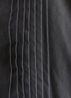 Smoking overhemden zwart plisse boordmaat 39 en 38 zgan, Zwart, Zo goed als nieuw, Lacerna, Halswijdte 39/40 (M)