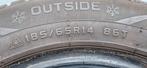 HiFly Winterbanden 185/65R14 2x, Ophalen, Gebruikt