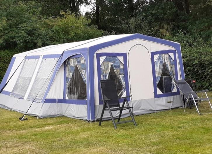Hypercamp Bretagne 6 bungalowtent, Caravans en Kamperen, Tenten, tot en met 6, Gebruikt, Ophalen