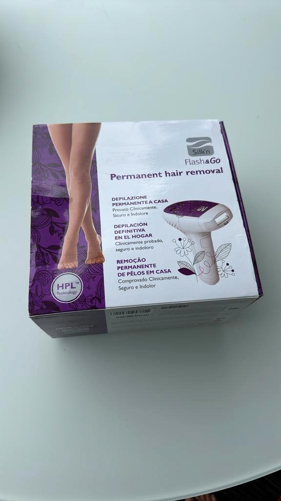 Silk'n Flash&Go, Witgoed en Apparatuur, Persoonlijke-verzorgingsapparatuur, Zo goed als nieuw, Scheren en Epileren, Ophalen of Verzenden