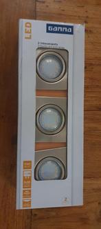 3x LED inbouwspots 220-230v A++ 55 lumen per stuk, Huis en Inrichting, Lampen | Spots, Metaal of Aluminium, Nieuw, LED a 55 lumen