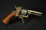Antiek penvuur revolver Liège, Ophalen of Verzenden, Landmacht, Nederland