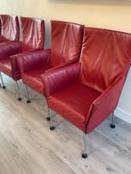 6 montis chaplin stoelen, Huis en Inrichting, Stoelen, Ophalen, Leer, Zo goed als nieuw, Vijf, Zes of meer stoelen