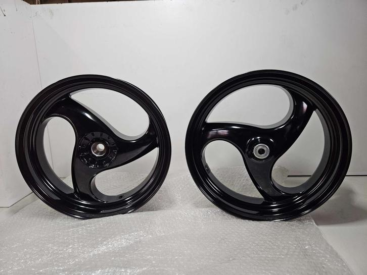 Velgen set Piaggio NRG 13'' 10cm Zwart Nieuw NOS, Fietsen en Brommers, Brommeronderdelen | Scooters, Nieuw, Piaggio, Ophalen of Verzenden
