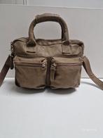 beige leren tas Micmacbags, Overige merken, Gebruikt, Beige, Ophalen of Verzenden