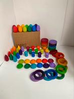 Grpaat regenboog grote set houten figuren, Ophalen of Verzenden, Nieuw, Overige typen