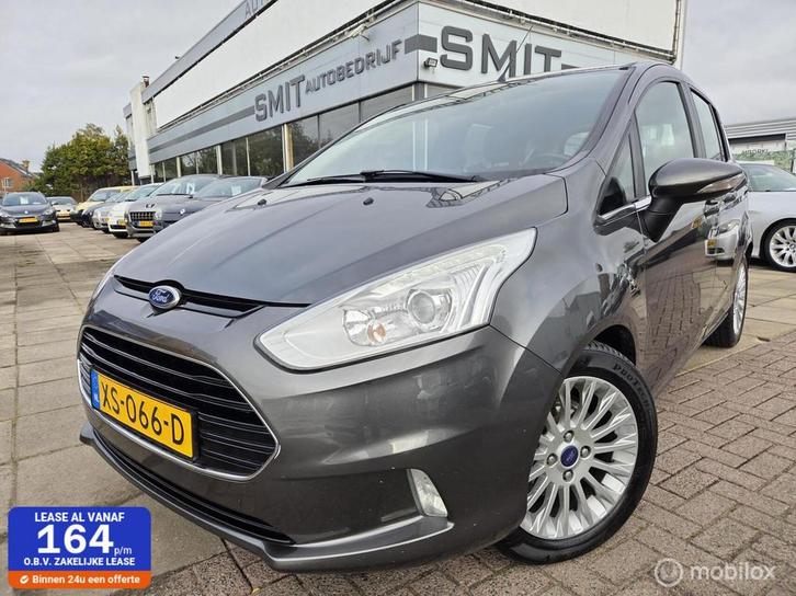 Ford B-Max 1.6 TI-VCT Titanium Aut/Nav/CC/Trekhaak/Stoelverw, Auto's, Ford, Bedrijf, Te koop, B-Max, ABS, Airbags, Airconditioning