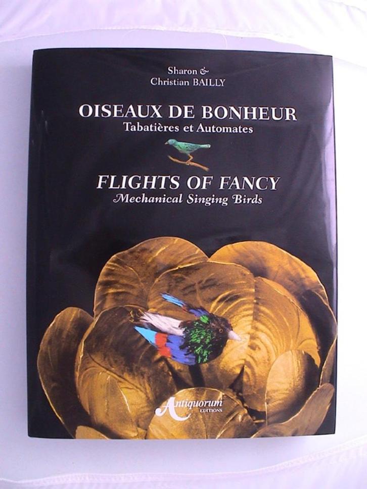 Boek antieke vogeldoosjes vogelkooitjes Flights of Fancy, Antiek en Kunst, Curiosa en Brocante, Ophalen of Verzenden