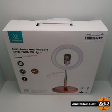 USAMS US-ZB120 Ring Light Black | Nieuw in Doos beschikbaar voor biedingen