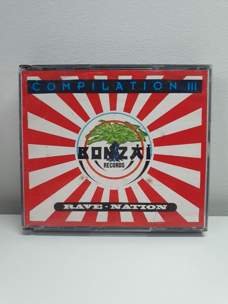 Bonzai Compilation III - Rave-Nation, Cd's en Dvd's, Cd's | Dance en House, Zo goed als nieuw, Techno of Trance, Ophalen of Verzenden