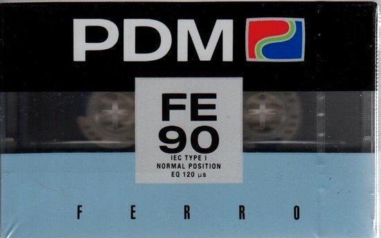 PDM Muziekcassette FE 90 Ferro  Nieuw In Folie., Cd's en Dvd's, Cassettebandjes, Nieuw in verpakking, Origineel, Pop, 1 bandje